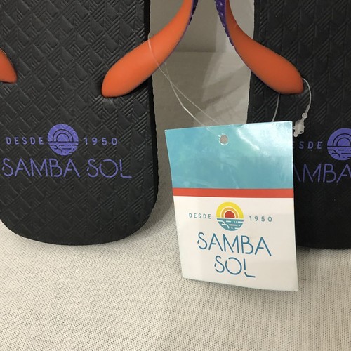 Men's Flip Flops Size 11.5 To 12 Beach Casual Summer Relaxed Samba Sol EUR 45 - Picture 4 of 10