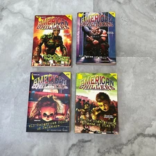 Lot Of 4 American Chillers Book Lot Jonathan Rand #1 #2 #12 and #37
