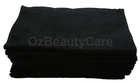 10x Black Bleach Proof 100% Cotton Salon Towel 39cm x 70cm