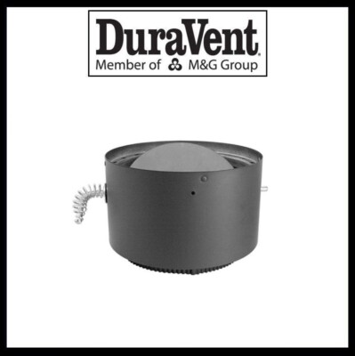 DURAVENT DVL DOUBLE WALL- 6'' Stove Adapter With Damper #6DVL-ADWD
