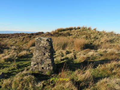 Photo 6x4 A well concealed trig point Kepwick I've walked within 250 c2022