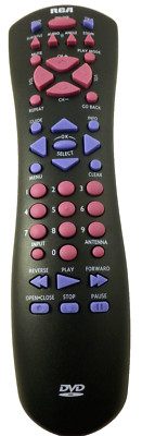 CRK76DK1 NEW RCA OEM DVD REMOTE CONTROL PN: 255875
