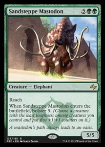 Sandsteppe Mastodon x4 - Fate Reforged - NM-Mint, English - Fate Reforged