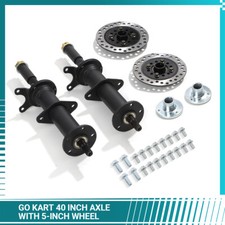 Fit 5" wheel Rear Axle Kit Electric Brushless Differential Motor steel Go Kart