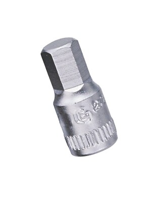 Genius Tools 1/4'' Dr. 1/8'' Hex Head Hand Socket - 272804