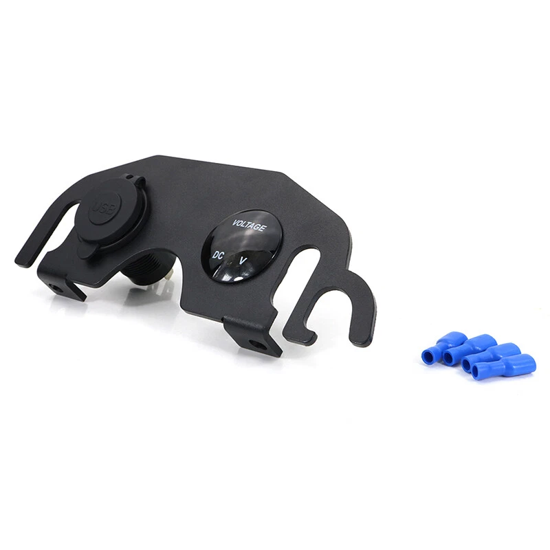 USB Voltmeter Dash Panel Aftermarket Fit For Suzuki V-strom650 DL650 2004-2011 - Image 2 of 4