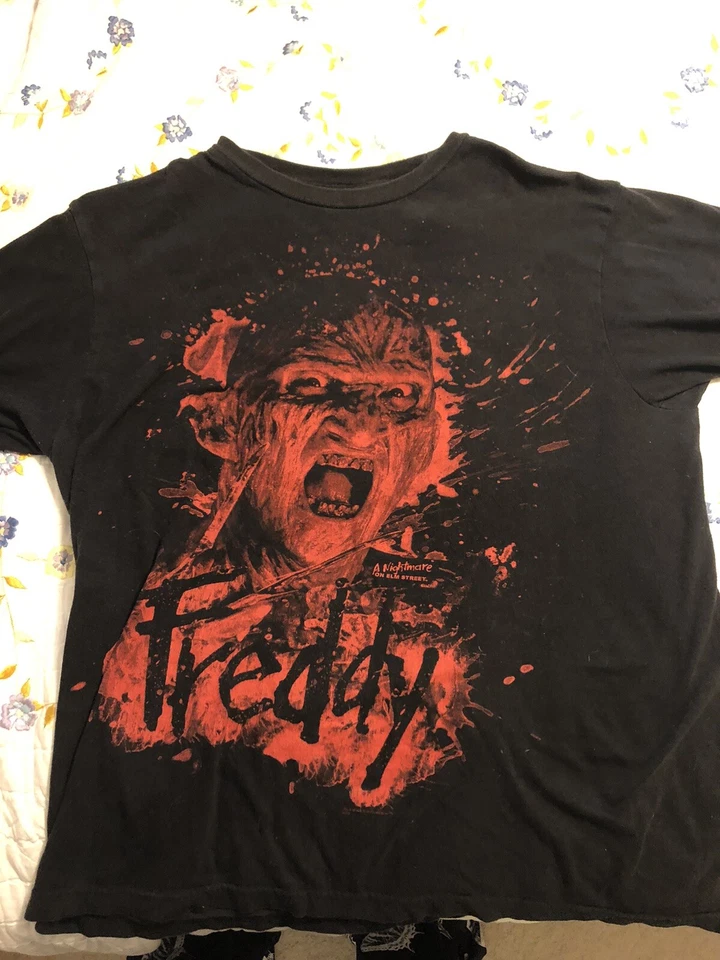 FEA Brand Merch Freddy Krueger Nightmare On Elm Street Black T shirt Large - Image 4 of 4