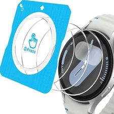 2 Pack Tempered Glass Screen Protector for Samsung Galaxy Watch 7 Ultra 47mm