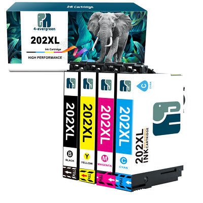 202XL Ink Cartridge Set for Epson Workforce WF2860 Expression Home XP-5100 Lot