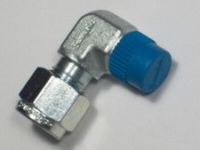 1- Swagelok Carbon Steel Elbow Connector, 1/4" OD Tube x 1/8" MNPT, S-400-2-2
