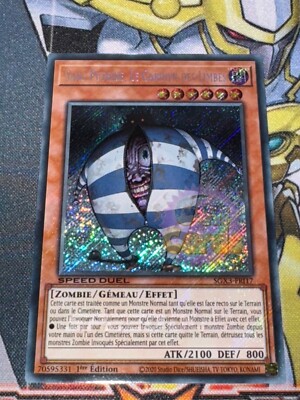 YU GI OH PUTRID BLOOD, THE GUARDIAN OF LIMBO CARD SGX3-FRI17 SECRET RARE
