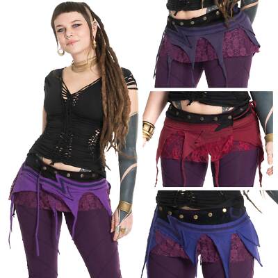 Psy Trance Micromini Rock, Clubbing Rave Micro Super Mini winziger Punk Tutu Rock