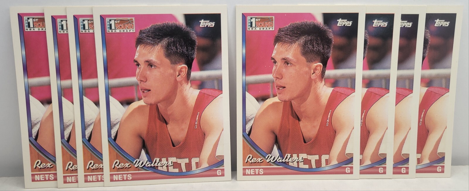 1993/94 Topps Rex Walters Rookie Card #40 Nrmt-Mt Nets - New York Nets RC