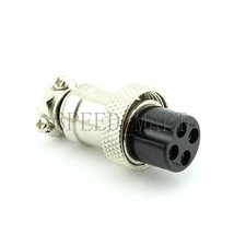 4 Pin GX16-4P Plug Female Connector of Welding Machine Control Line Fast Joint