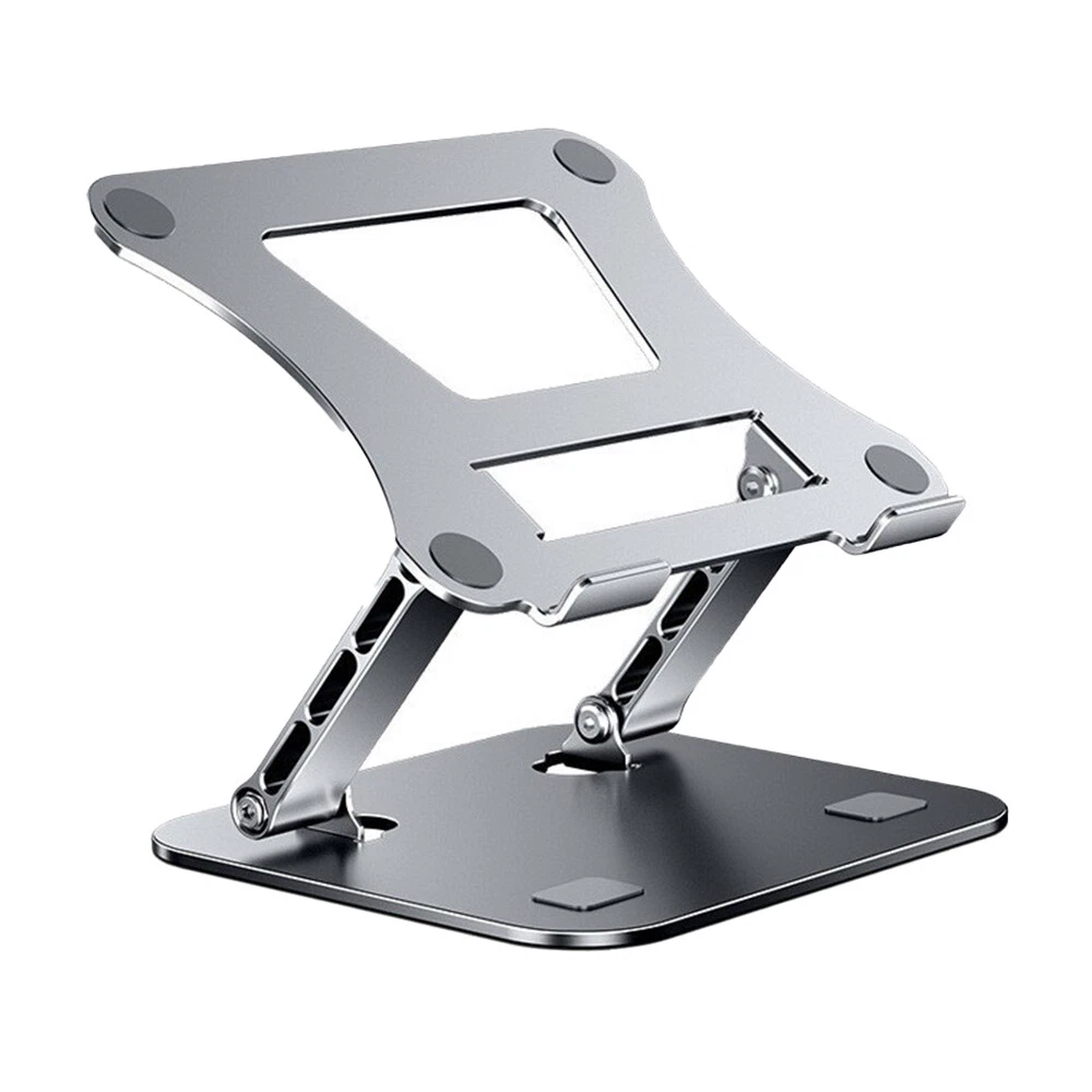 Adjustable Aluminum Laptop Stand Ergonomic Desk Riser for 10-16 Inch Computers