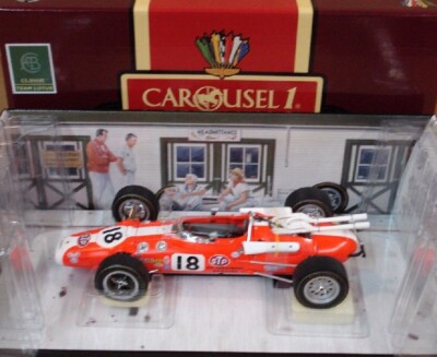 #18 AL UNSER STP OIL TREATMENT 1/18  CAROUSEL 1  1966 INDY 500 LOTUS 38  DIECAST