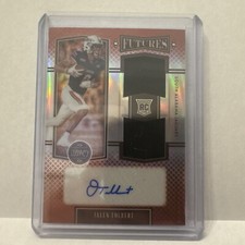 2022 Panini Legacy - Futures Dual Patch Auto Ruby #FD-JT Jalen Tolbert /100 Auto
