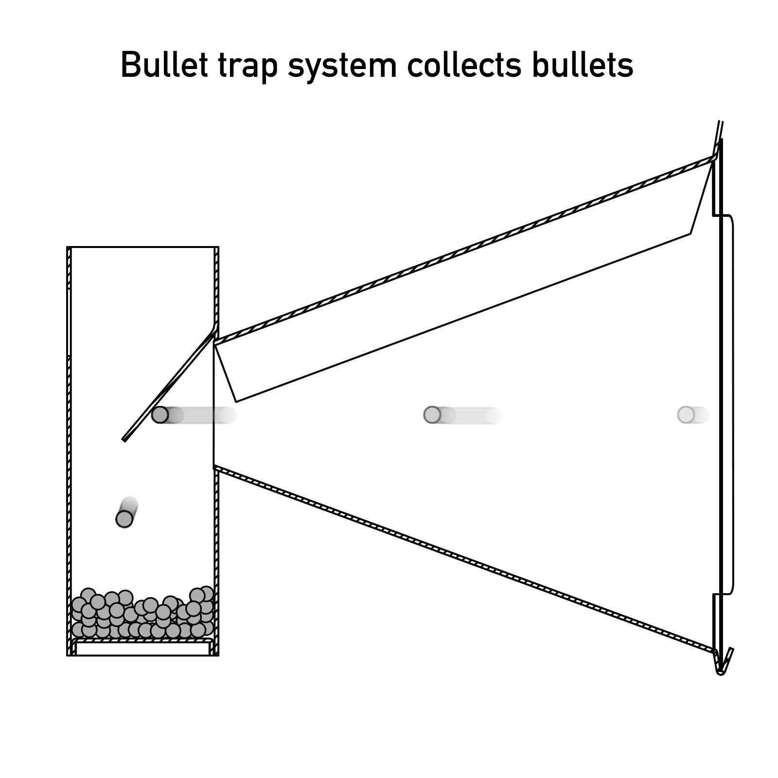 Pellet Trap,BB Trap Target with 50pcs Paper Targets for Airsoft,BB Gun