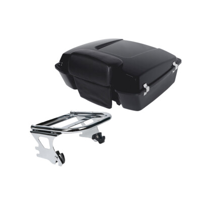 Chopped Trunk Backrest Mount Fit For Harley Road Glide 1997-2008