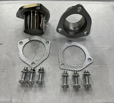 Stainless Header Collector 3-Bolt Flanged REDUCER KIT  2.5" to 2.25"
