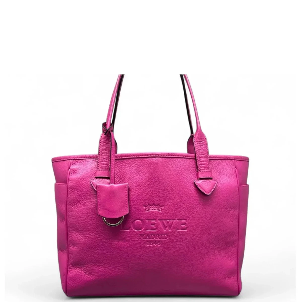 Pink Leather Exterior Loewe Bags & Handbags for Women for sale | eBay