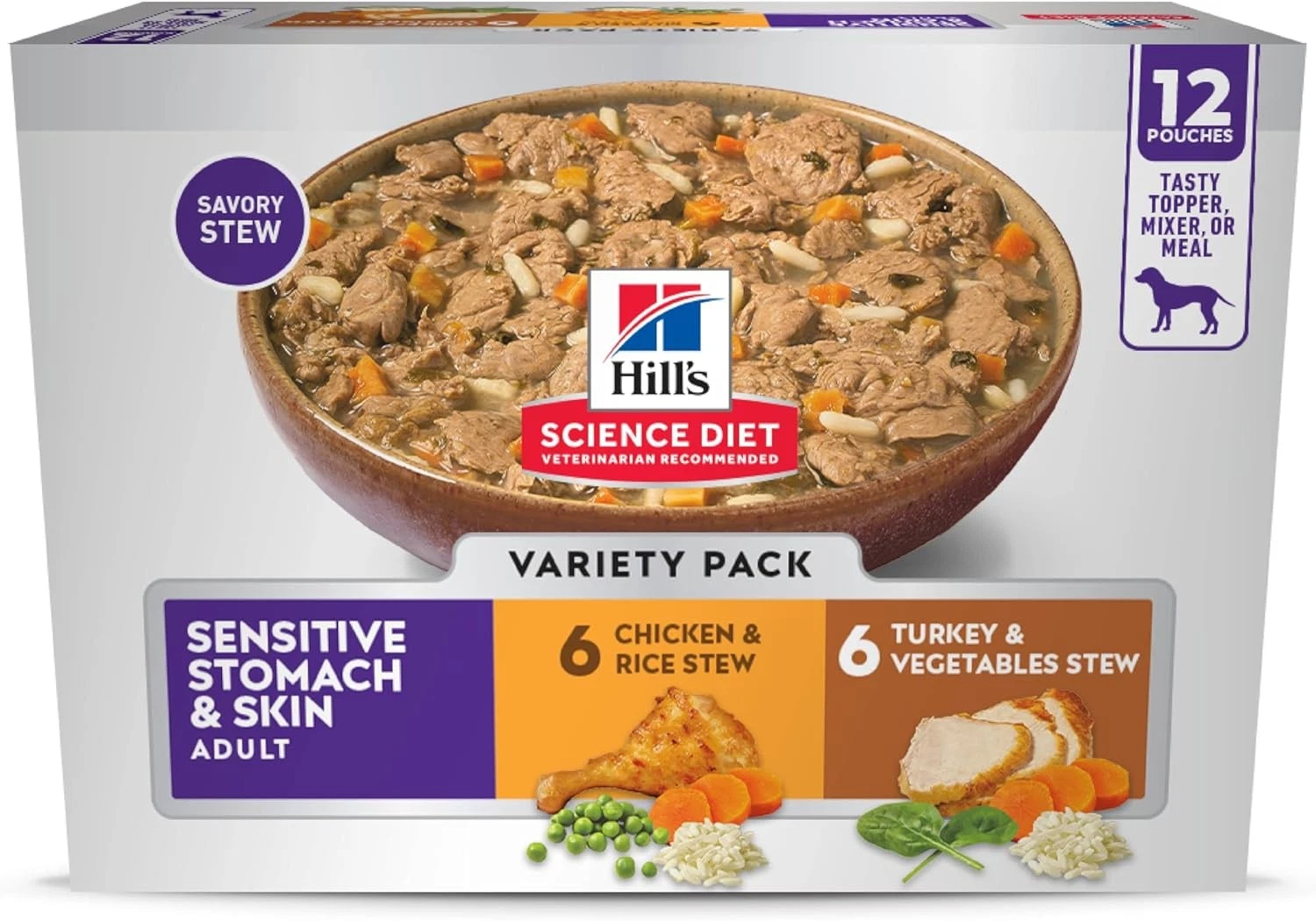 Sensitive Stomach&Skin Adult 1-6 Stomach & Skin Sensitivity Support Wet Dog Food