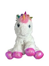   Barbie Mattel Unicorn Plush 10" Light Up Sounds Dreamtopia Pink White