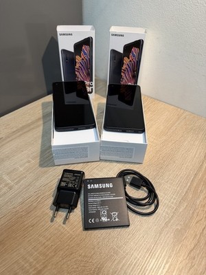 2x Samsung Galaxy XCover Pro SM-G715FS 64GB Dual-SIM   Zubehörpaket + Ersatzakku