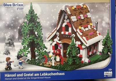 BlueBrixx Pro 108880 Hänsel und Gretel am Lebkuchenhaus - neu + OVP