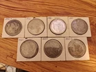 Lot of 7 Morgan Silver Dollars - 1885, 1899-O, 1921-S - 90% Silver US Coins