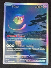 Pokemon Fanart Mew Card