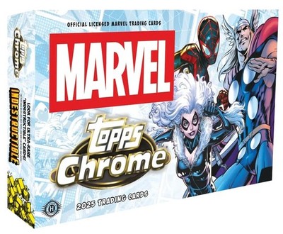 2025 Topps Chrome Marvel Cards 1-200 Base You Pick For Your Set OP1 RESTOCKED