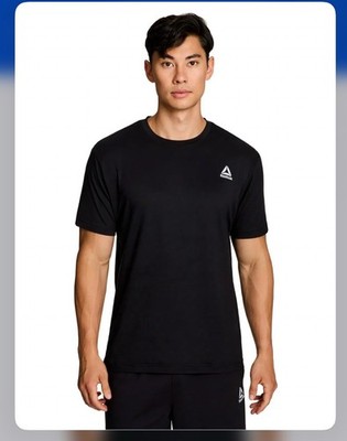 Rebook Men s Delta Core T-shirt Black Size L New with Tags Free Shipping
