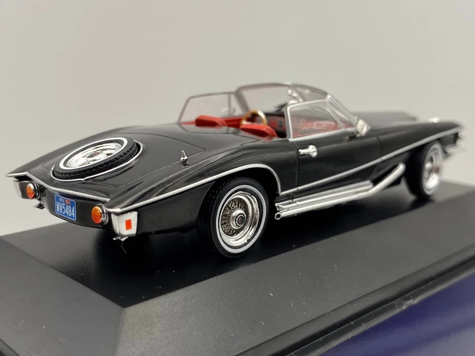 Stutz Blackhawk 1971 1:43 Ixo Altaya auto metallo Diecast - Immagine 2 di 4