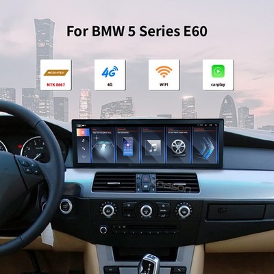 14.9  CarPlay Android Headunit Touchscreen For BMW E60 E61 Car Stereo Autoradio