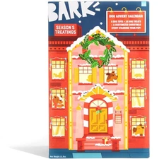 BarkBox Dog Advent Calendar, Holiday Box with Toys & Treats for All Dogs
