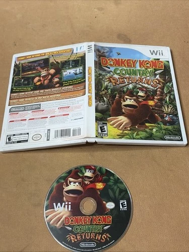 Donkey Kong Country Returns (Nintendo Wii, 2010) No Manual