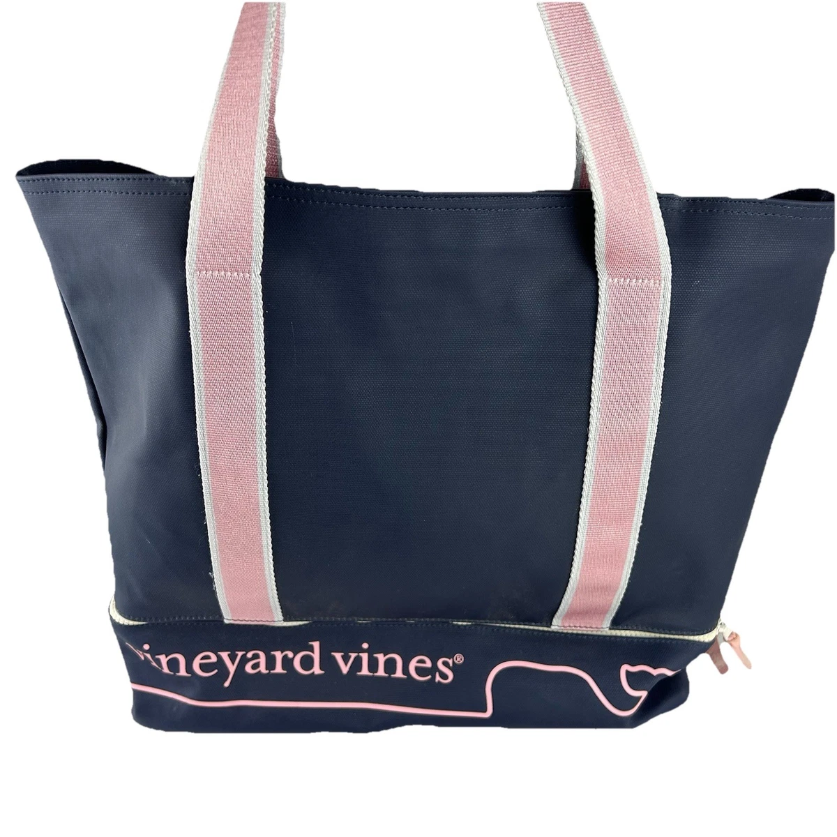 Vineyard Vines Canvas Drawstring Conch Backpack Pink Boho EUC Vineyard Vines Pink Bags & Handbags for Women for sale | eBay main image 3