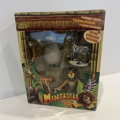 DreamWorks Madagascar Poseable 4-Figure Pack Alex Marty Gloria Melman