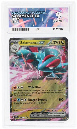 Salamence ex 114/159 ACE graded card