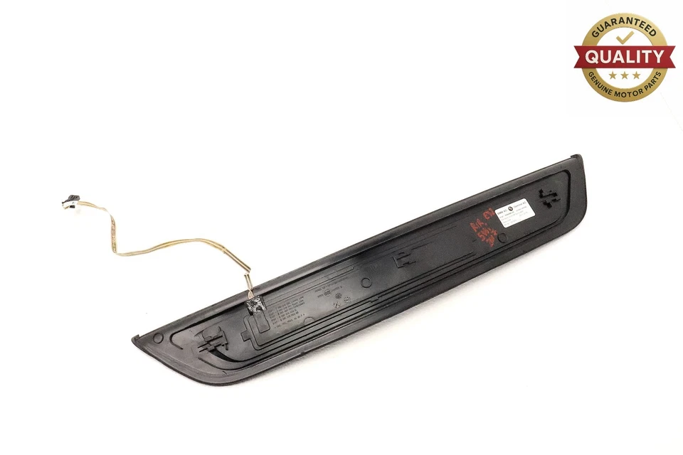 BMW 540i G30 2017-2023 puerta del pasajero derecho umbral placa de desgaste moldura OEM Foto 4 de 4