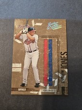 2004 Donruss Leather & Lumber - Andruw Jones #12 Silver /100