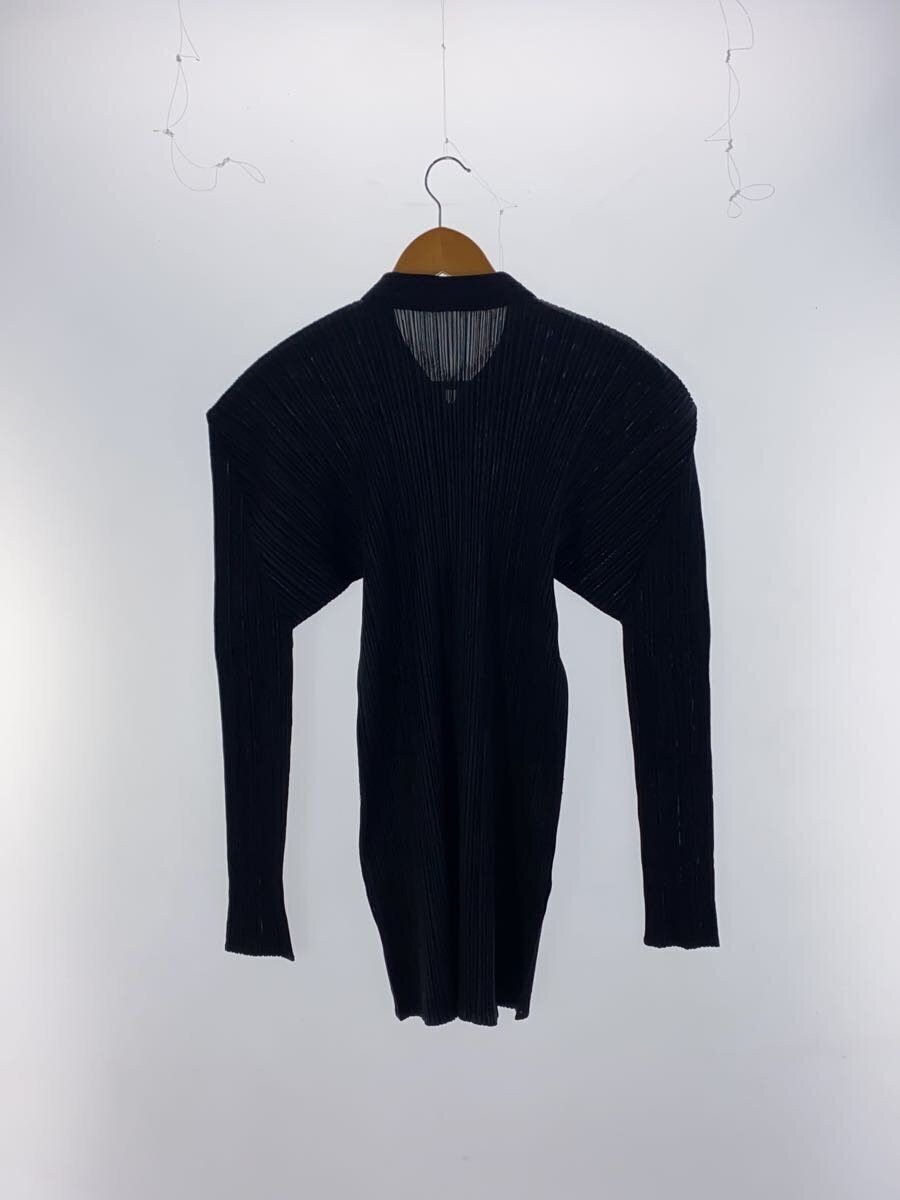 PLEATS PLEASE ISSEY MIYAKE Blouson/3/Polyester/BLK/PP04 PLEATS PLEASE ISSEY MIYAKE Blouson/3/Polyester/BLK/PP04