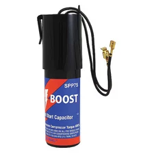 Supco Spp7s Hard Start Kit, Relay And Start Capacitor, 90-277, Single, 1-1/2 To