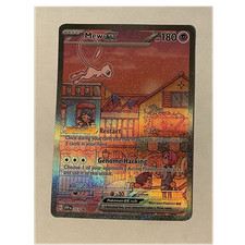 Pokémon Mew ex 053 Scarlet & Violet Promo Holo English Basic HP180 Card