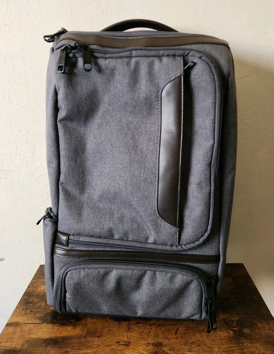 eBags Pro Slim Laptop Backpack Gray Professional Weekender Travel