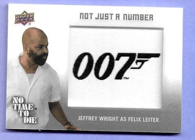 2025 Upper Deck James Bond ''NOT JUST A NUMBER'' Jeffrey Wright  NJN-6