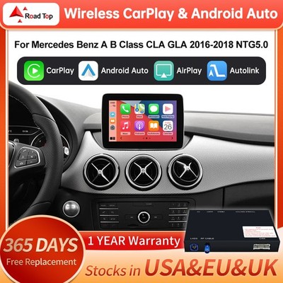 RT Wireless CarPlay Android Auto Module Retrofit Kit Für Benz A B CLA GLA NTG5.0
