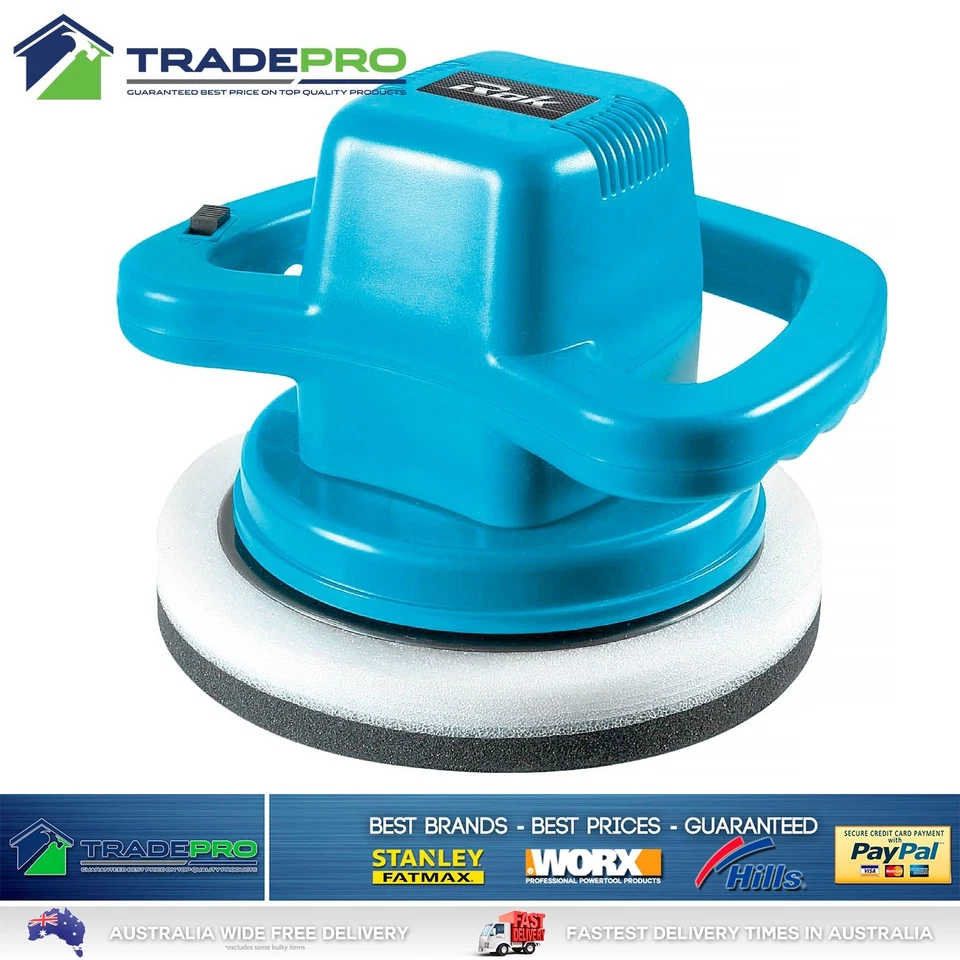 Polisher Buffer Sander Kit 240mm 240V Rok Dual Orbital Car Boat Polish