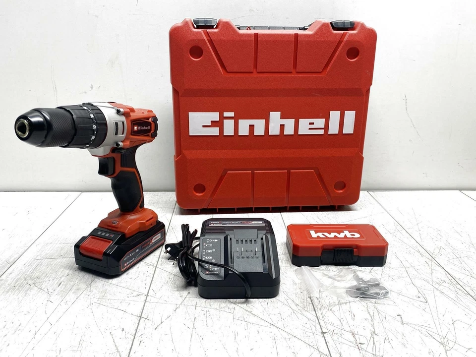 Perceuse à percussion Einhell TE-CD 18/2 Li - Photo 2/4